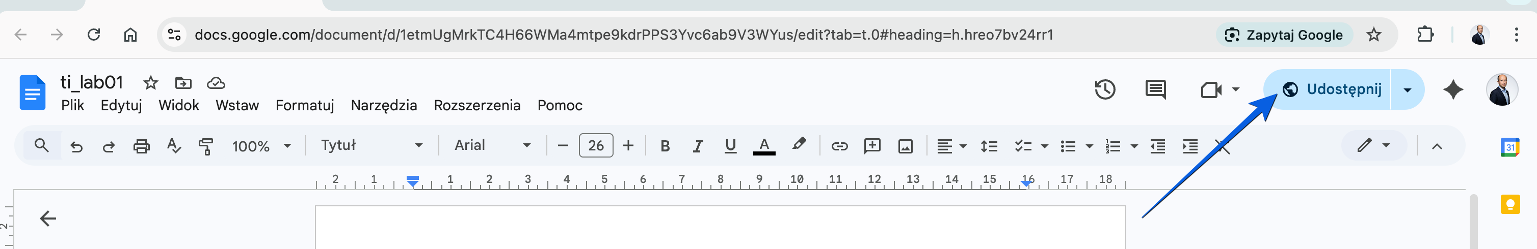Share document